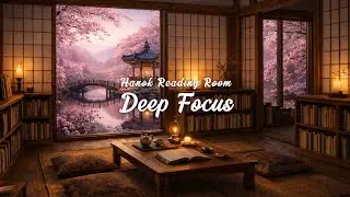Quiet Reading Music in a Korean Hanok| Deep Focus &bull; No Vocals &bull; Calm Focus