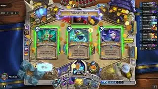 Hearthstone, playing against bot player, Blizzard please fix this..
