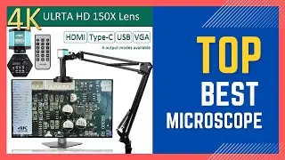 4K Microscope 48MP For Electronics USB Industrial  Digital Microscope Review in 2025