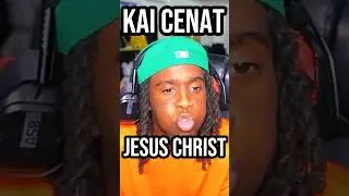 Kai Cenat Jacks Jesus Christ?? 😂 #twitch #streamer #trending #shorts