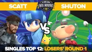ScAtt vs Shuton - Top 8 Losers' Qualifiers: Ultimate Singles - TBH9 | Mega Man, Snake vs Olimar