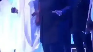 Senator Adeleke dancing to the beat
