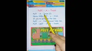 LKG RHYMES - Puff a train