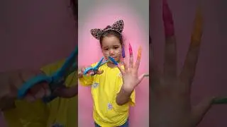 Let's Learn to Cut Nails Safely! 💅💕A Fun Lesson for Kids! #art #kids #crafts