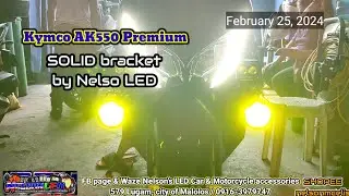 Kymco AK550 Premium Endurance light set up by Nelson LED