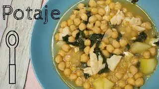 POTAJE DE GARBANZOS | CON BACALAO Y ESPINACAS, EN MAMBO¡¡¡