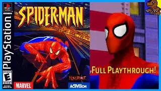 The original Spider-Man game still kinda slaps? Spider-Man (PS1) Full Playthrough!
