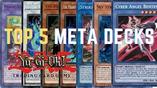 TOP 5 META DECKS - August 2021 - Yu-Gi-Oh!