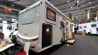 Integrated German motorhome with single rear beds : Dethleffs Trend i6617 EB