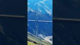 Guozigou bridge! #travel #shorts #Guozigou