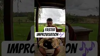 Learning Different Speeds On The Handpan #handpan #relaxing #learning #music #outdoors #chillmusic