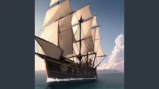 Mystical Ocean Voyage in Moonlight
