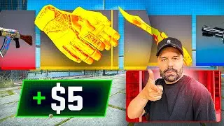Com o restante do SALDO será que conseguimos uma FACA ou uma LUVA no CSGONET? 😳🔥