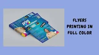 Flyers Printing in Full Color Buy 100 flyers, get 10 free