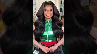Mr.& Ms. CMC 2025 👑 pageant Hairstyle #hair #hairstyle #haircare #hairtransformation