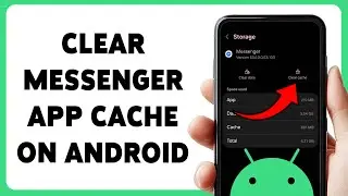 Как очистить кэш приложения Messenger на Android | Очистить кэш Messenger на телефоне 2026