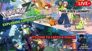 🔴 LIVE 🔴 Continuing Our Pok&eacute;mon Legends Z-A Playthrough! | Free Hitbox Giveaways + Chill Stream