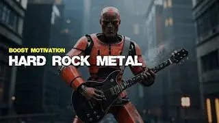 🔥🎸 Metal Hard Rock Music to Boost Motivation while Work, Study and Gaming 🎸🎧