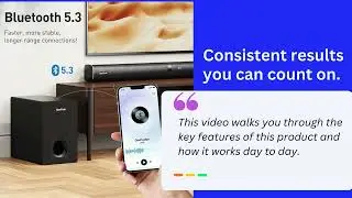 Karaoke Soundbar with Subwoofer | HDMI ARC, Bluetooth & Wireless Microphones Explained