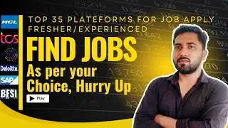 Top 35 Platform for Job Search | Job search online | Job Search| IT | CS | Finance | Arts | Nontech