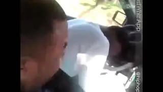 Dudes rapping while driving