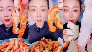 Traditional Chinese Seafood Selection Eating Show #8