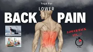 कमर दर्द का अंत! Lower Back Pain Relief Yoga at Homeૐ 🧘🏻&zwj;♀️| Aditya Yog #yoga #hindi #lowerbackpain