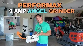 Performax 9 Amp Corded 4 12 Trigger Switch Angle Grinder