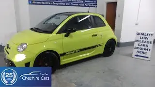 Used Abarth 595 Competizione for sale in Adrenaline Green in Crewe Cheshire