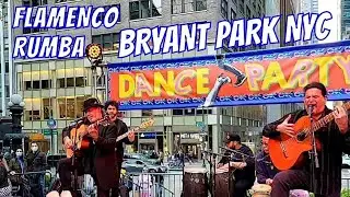 🎸 🎸 Bryant Park Dance Party: Los Cintron Rumba Flamenca LIVE NYC Flamenco Rumba Night May 10 2022 💃🏾