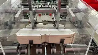 Burger Box Lunch box making machine to Qatar