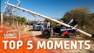 Top 5 Moments | WRC Guanajuato Rally M&eacute;xico 2023