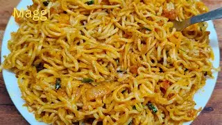 Fried Maggi ki secret recipe | How to make maggi #maggi #maggie #noodles