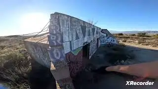 Exploring abandoned bunkers on my full suspension mountain bike 🚵🌄 #gopro