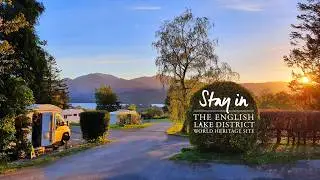 Castlerigg Hall Caravan Camping Glamping 360° aerial view.