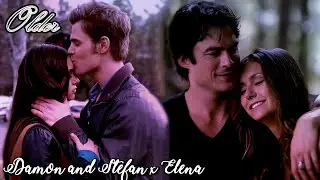 Damon & Stefan x Elena [The Vampire Diaries] | Older -- Isabel LaRosa (Lyrics)