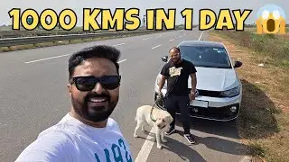 Bangalore to Vizag | 1000 KMS in 1 Day 😱 #volkswagen #virtusgt #roadtrip #viral #childhoodmemories