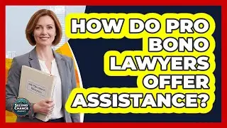 How Do Pro Bono Lawyers Offer Assistance?