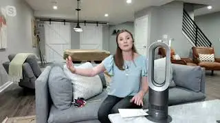 Dyson AM09 Hot & Cool Bladeless Fan & Heater with Jet Focus on QVC