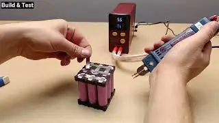 GLITTER 801D Spot Welder Unboxing and Quick Test | 3S3P Battery Pack Build