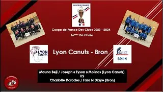 Coupe de France 2023-2024 - 16è De Finale - Lyon Canuts VS Bron