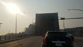 Drawbridge in Green Bay at dawn (@YvetteASMR 73K & @TingleTownASMR 61K sub special +)