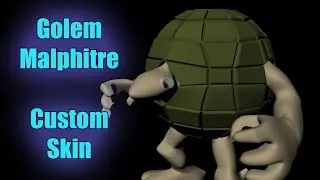 Golem Malphite Custom Skin / Channel Update