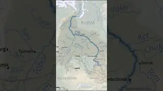 Ob River | Heavy floods in Kazakhstan & Russia | Places in News |By Namira Khan #upsc #geography