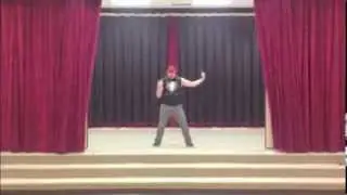 Air Guitar Community Circle at DRE with WORLD CHAMPION Mean Melin!!