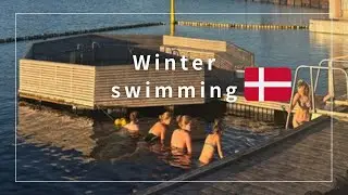 Copenhagen🇩🇰寒中水泳に挑戦！気温5℃
