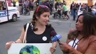 Hundreds attend NYC March For Science