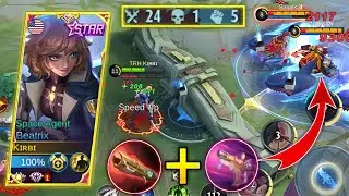ONE SHOT ROCKET LAUNCHER & MACHINE GUN  BUILD  | TOP GLOBAL BEATRIX