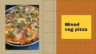 Mixed veg Pizza | Homemade Pizza recipe  | (view in full screen mode )Homemade Heavenly Food