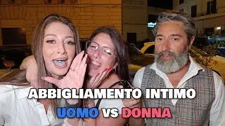 Abbigliamento intimo uomo vs donna